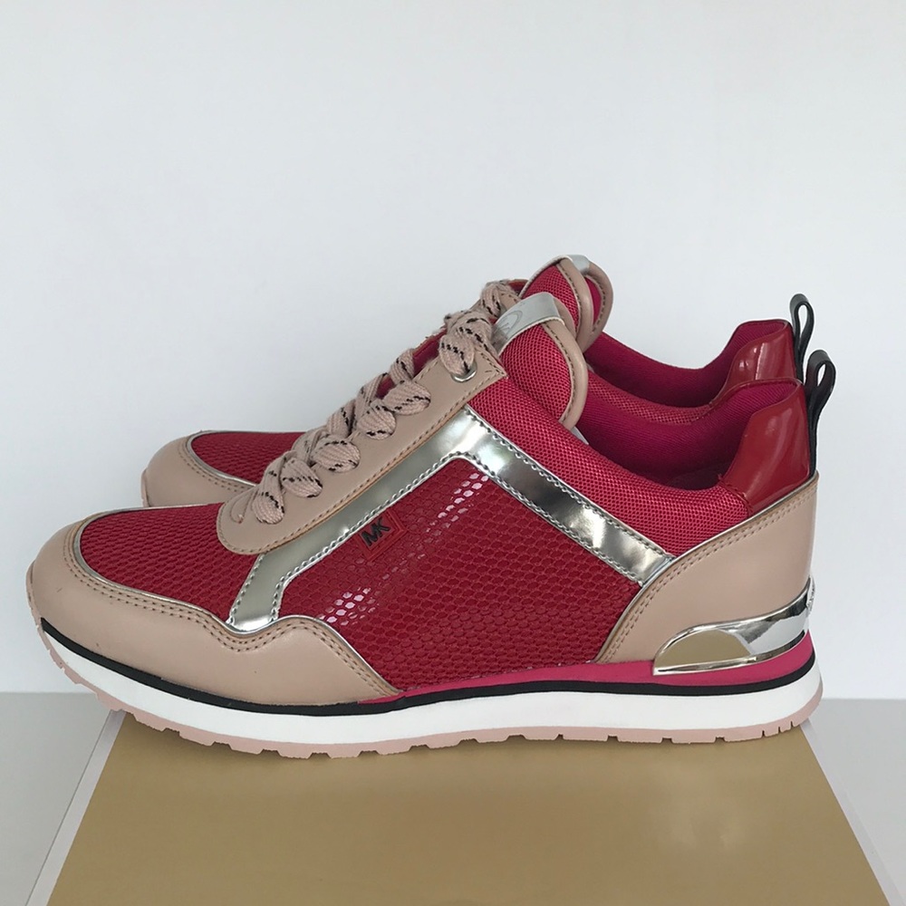 Michael Kors Maddy Trainer mesh shoes sneakers - Picture 2 of 8
